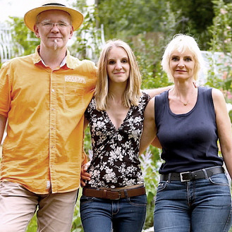 Sibylle, Rebekka y Michael  Maag