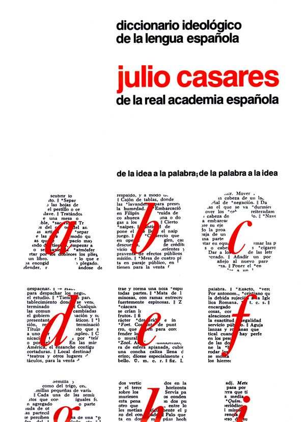Diccionario ideológico de la lengua española