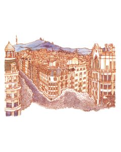 Postal Calle Calvet