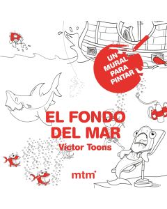 El fondo del mar. Un mural para pintar