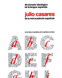 Diccionario ideológico de la lengua española