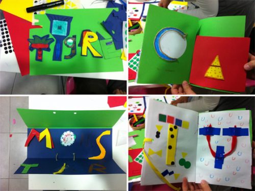 Taller infantil > Tigre, toxic, cometa, monster... una palabra para un libro de artista