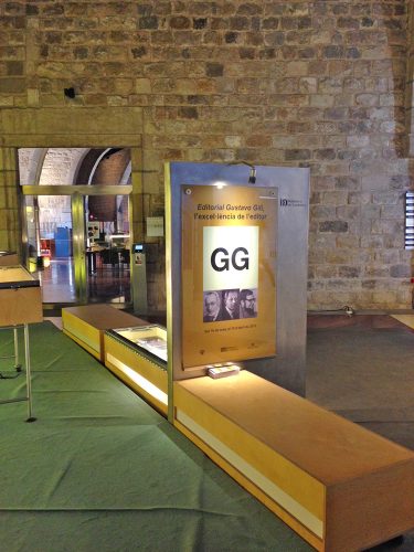 La Biblioteca de Catalunya dedica una exposición monográfica a la Editorial Gustavo Gili