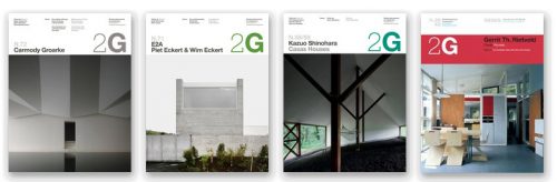 La Editorial Gustavo Gili cede el testigo de la revista 2G a la editorial Walther König
