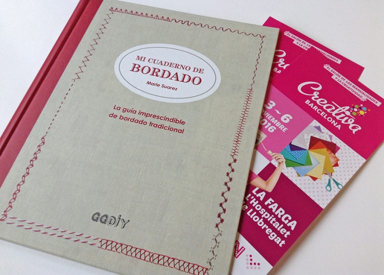 [RESULTADO] SORTEO > Gana una entrada doble para Creativa Barcelona 2016 y un ejemplar de... Mi cuaderno de bordado!