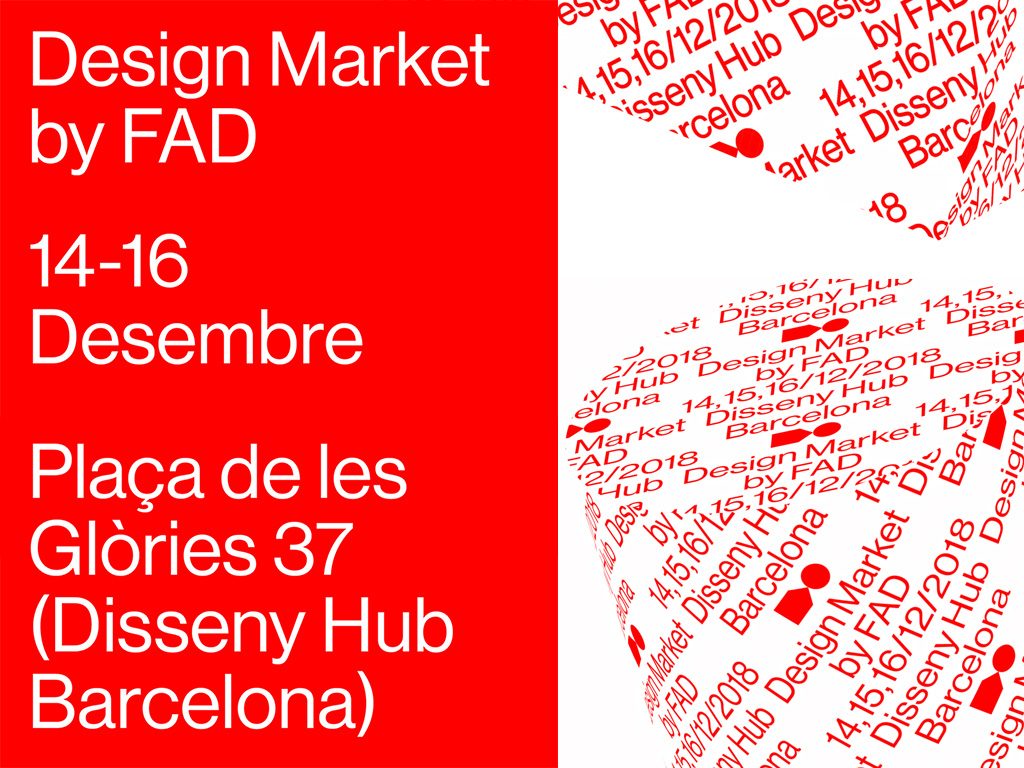14-16/12 ¡Un año más estaremos en el Design Market by FAD!