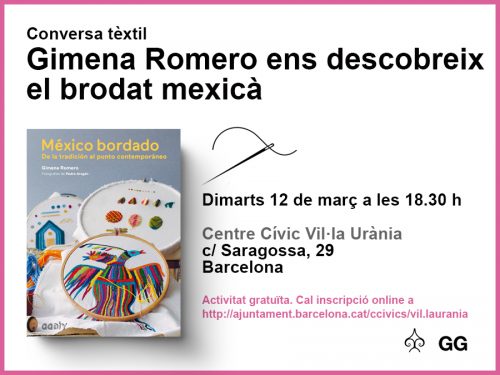 12/03 Gimena Romero nos descubre el bordado mexicano
