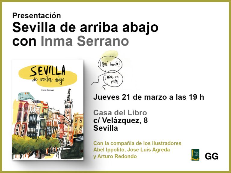 21/03 Inma Serrano presenta su cuaderno de viaje en Sevilla