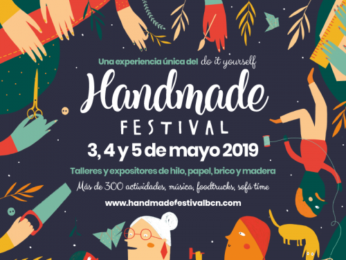 3-5/05 > ¡Volvemos al Handmade con stand y taller de cosmética natural!