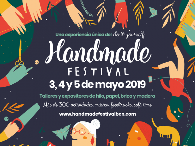 3-5/05 > ¡Volvemos al Handmade con stand y taller de cosmética natural!