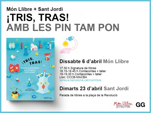06/04 Las Pin Tam Pon en Món Llibre y Sant Jordi 2019