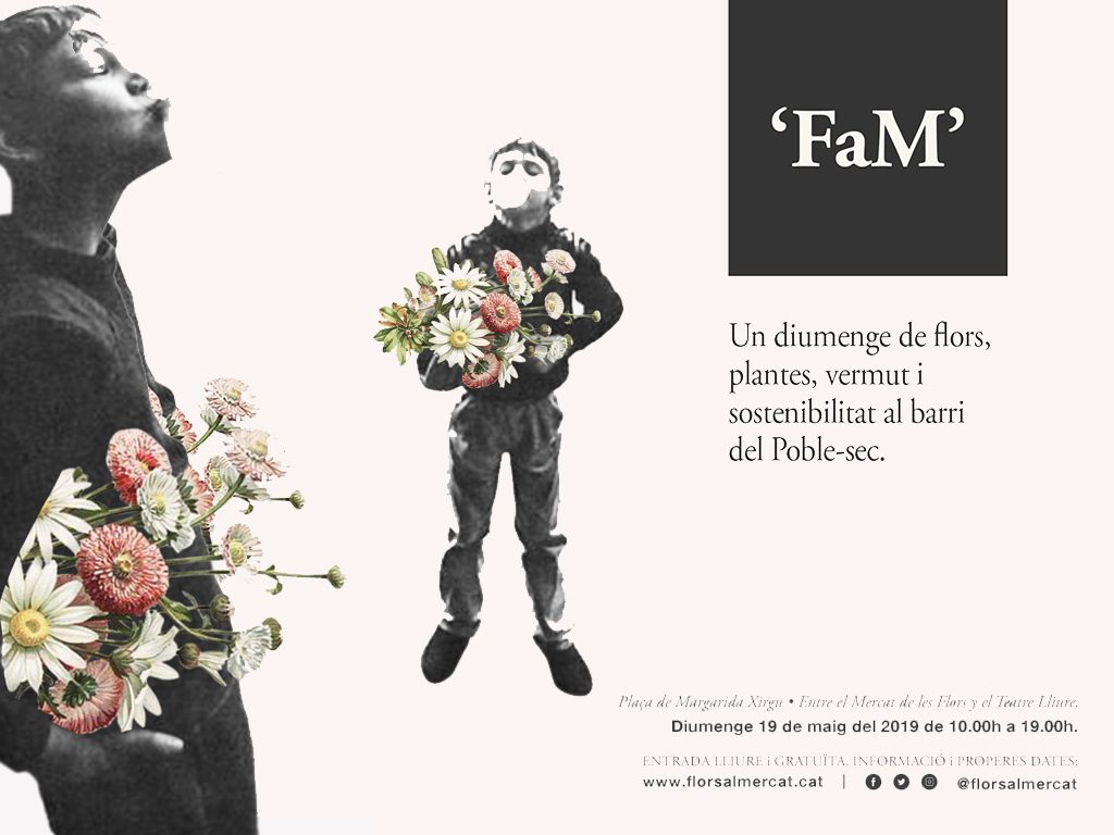 19/05 GG en Flors al Mercat, un domingo de flores y vermut en Barcelona