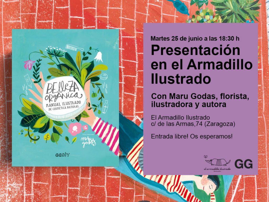 25/06 Presentación de 'Belleza orgánica' en el Armadillo Ilustrado de Zaragoza