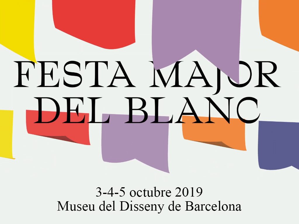3-4-5/10 La Editorial Gustavo Gili en el Blanc Festival 2019