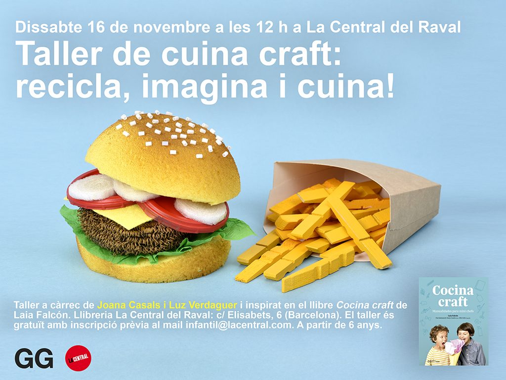 16/11 Taller de 'Cocina craft' en La Central del Raval de Barcelona