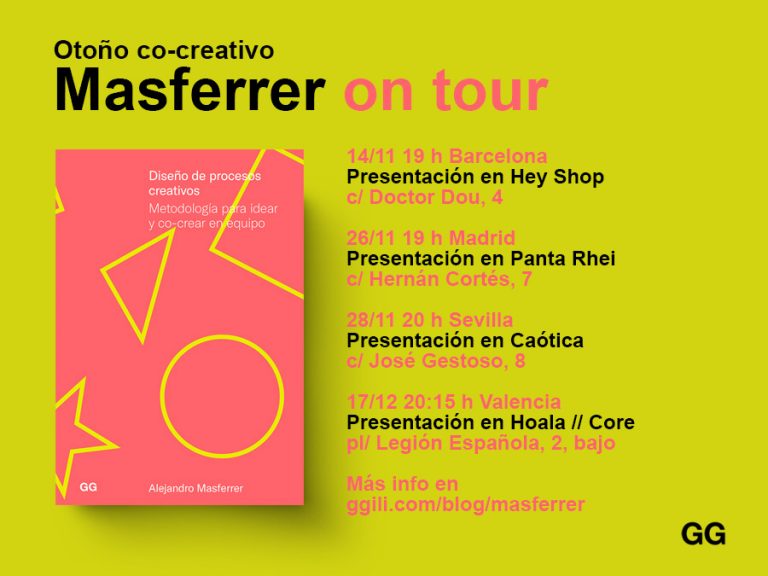 ¡Masferrer on tour! Valencia, Sevilla, Madrid y Barcelona