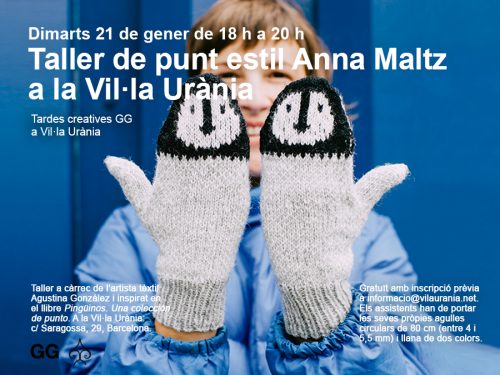 21/01 Taller de punto al estilo Anna Maltz en Vil·la Urània