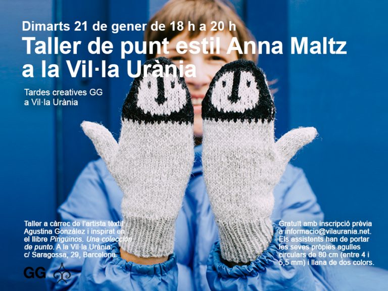 21/01 Taller de punto al estilo Anna Maltz en Vil·la Urània