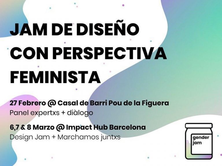 Diseño en clave ecofeminista. ¡Este marzo os recomendamos la primera Gender Jam de Europa!